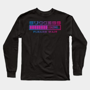 loading success wait Long Sleeve T-Shirt